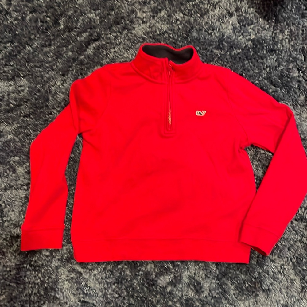Boys size 7 Vineyard Vines zip up